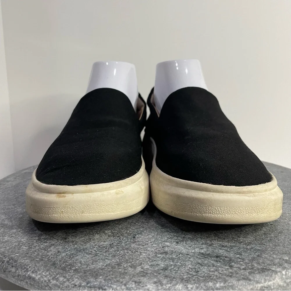 💛 Sam Edelman Nerah Black Slip On Platform Sneakers 8